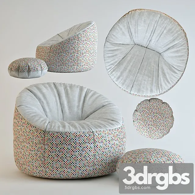 Armchair stump australia top dreambag 3D Model Download Armchair stump australia top dreambag 3D Model Download