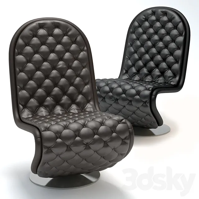 Armchair SYSTEM 1 2 3 3D Model
