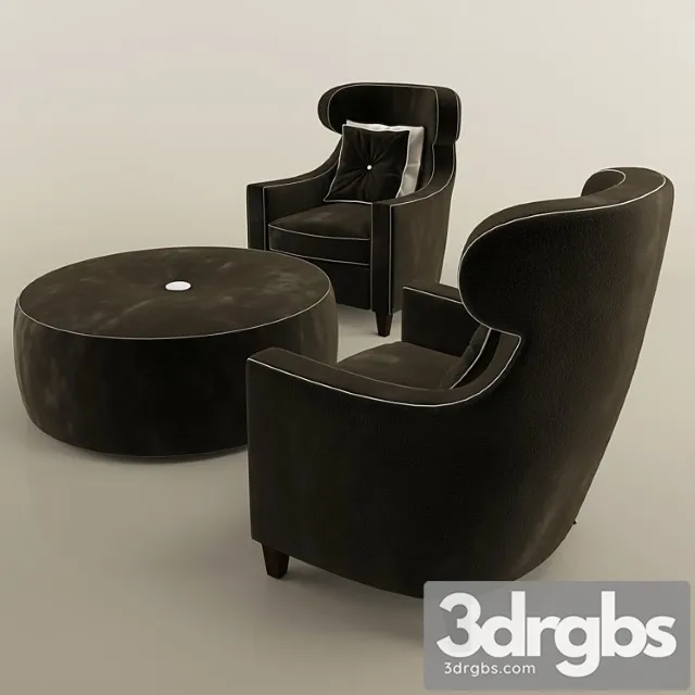 Armchair Table 3D Model Download Armchair Table 3D Model Download