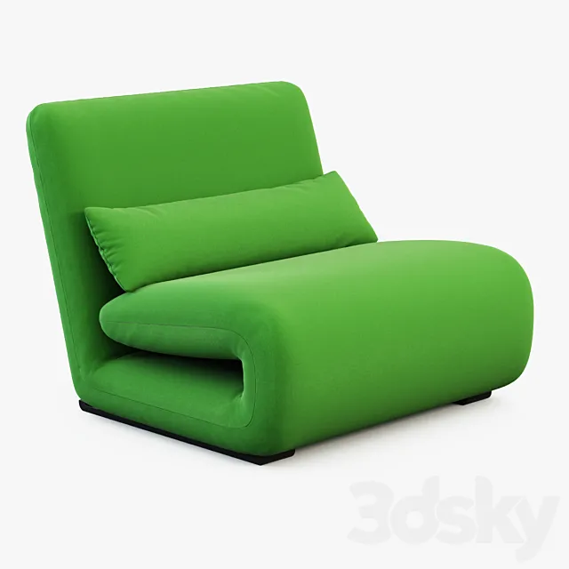 Armchair TATTOMI 3D Model