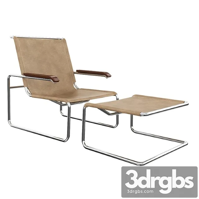 Armchair thonet s35l 3D Model Download Armchair thonet s35l 3D Model Download
