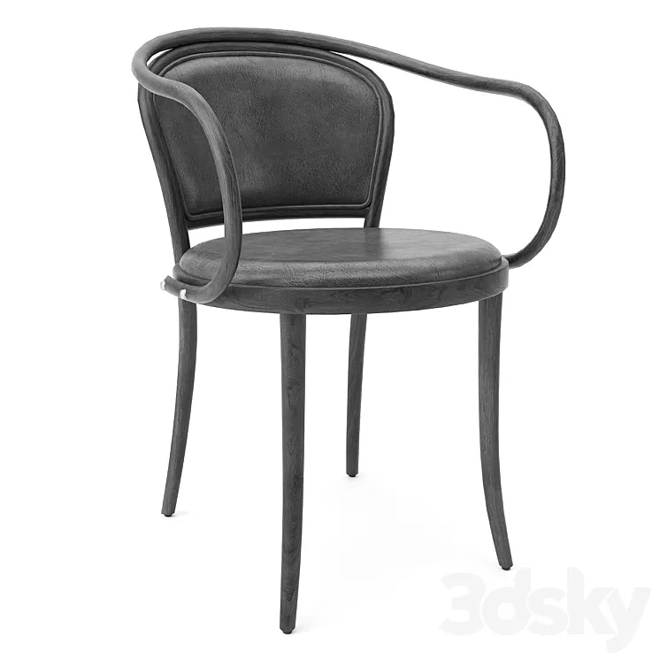 Armchair TON 33 3D Model Free Download