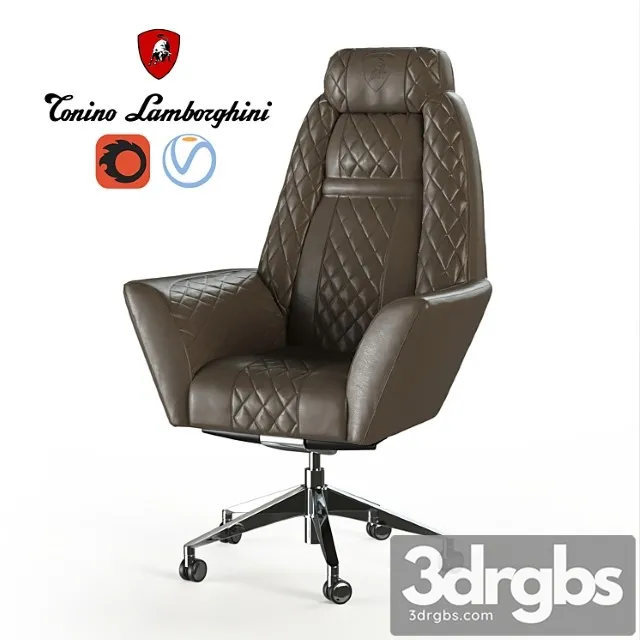 Armchair tonino lamborghini formitalia 2 3D Model Download