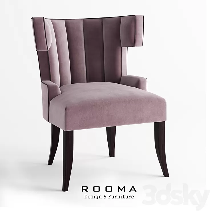 Armchair Tory Rooma Design 3D Model