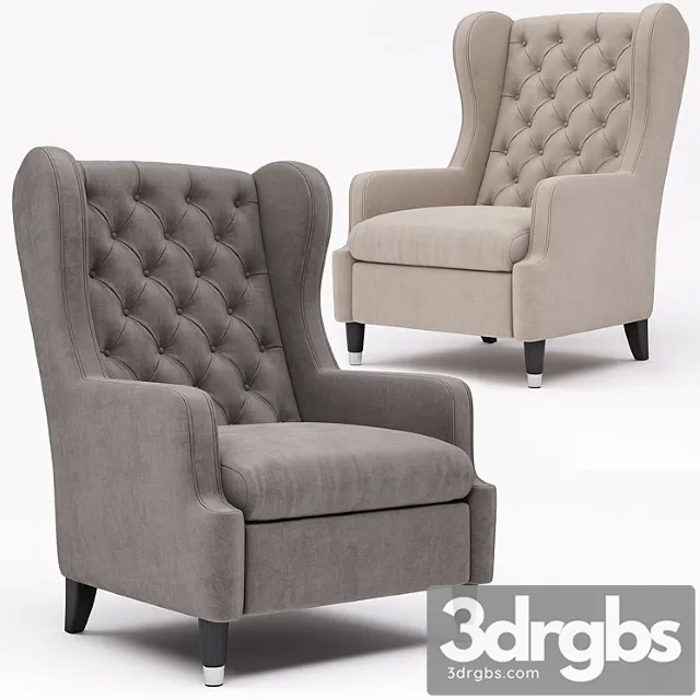 Armchair tosconova caprice 3D Model Download Armchair tosconova caprice 3D Model Download