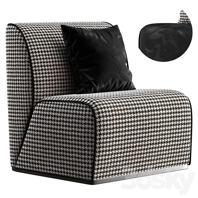 Armchair Tosconova Miro 3DModel