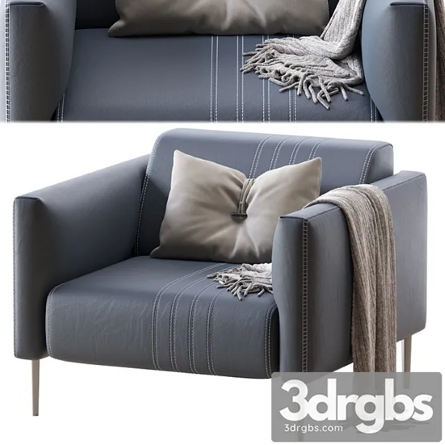 Armchair tuxedo pno 96x100x h77 3D Model Download Armchair tuxedo pno 96x100x h77 3D Model Download