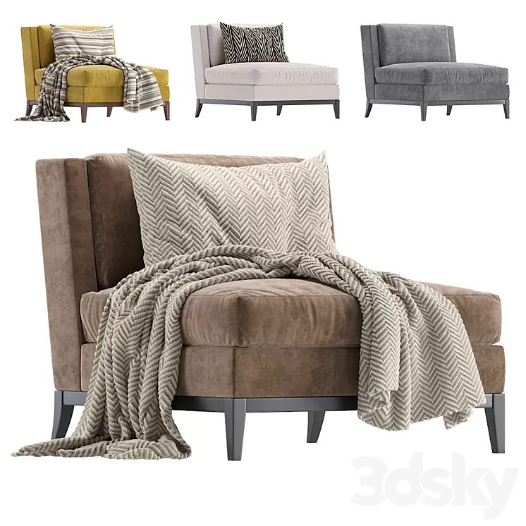 Armchair TYROL Cazarina Interiors\/Кресло ТИРОЛЬ 3D Model Free Download