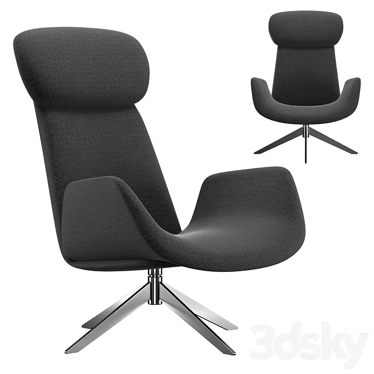 Armchair Vata 3D Model Free Download