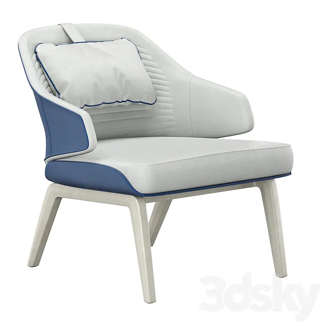 Armchair Vela Poltroncina 3D Model