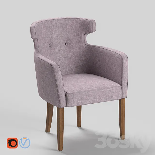 Armchair Vigo 3DModel Armchair Vigo 3DModel
