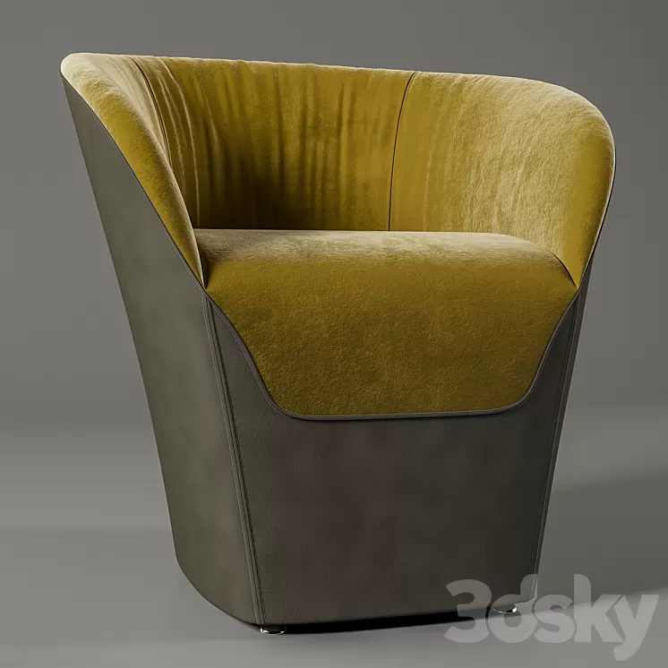Armchair Vigo Zanette 3D Model