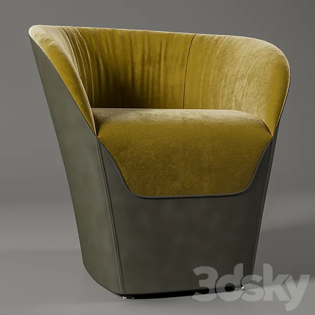 Armchair Vigo Zanette 3DModel Armchair Vigo Zanette 3DModel