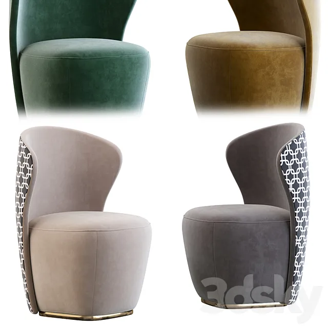 Armchair VORTEX – M Capital Collecti 3DModel