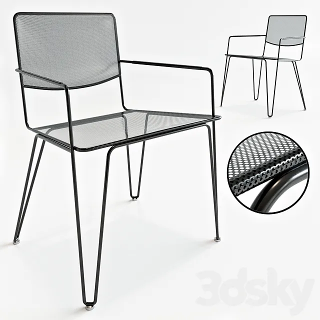 Armchair Wallace 3D Model