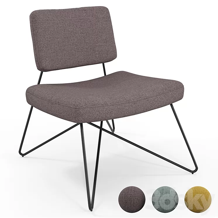 Armchair Watford 3D Model Armchair Watford 3D Model