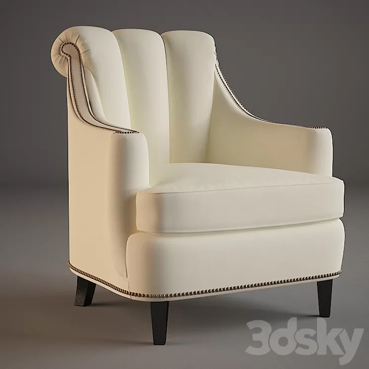 Armchair WICO 3D Model Armchair WICO 3D Model