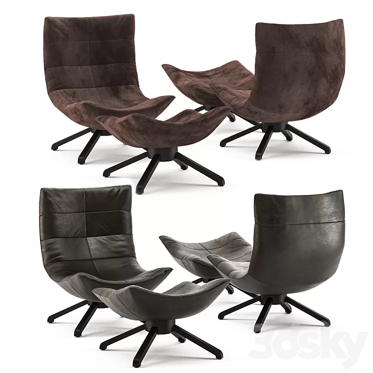 armchair_03 3D Model armchair_03 3D Model