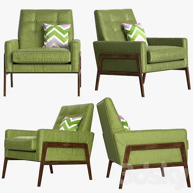 Armchair_Made_Cecil 3D Model