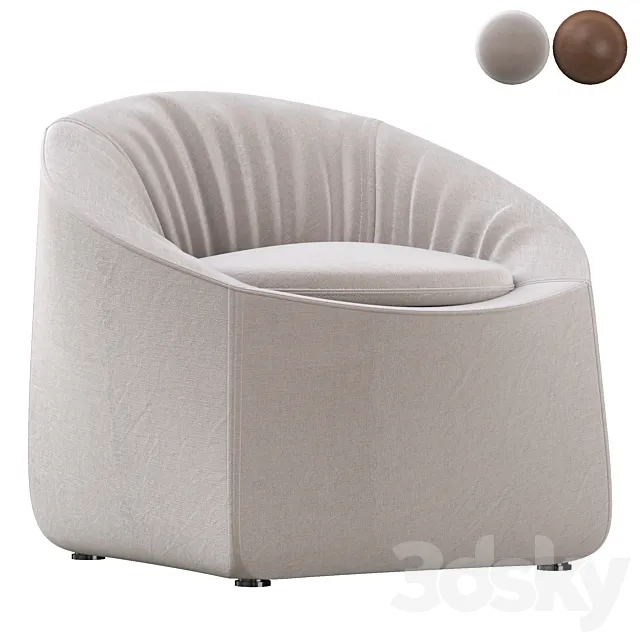 Armchair_Minotti_CAPRI 3DModel Armchair_Minotti_CAPRI 3DModel