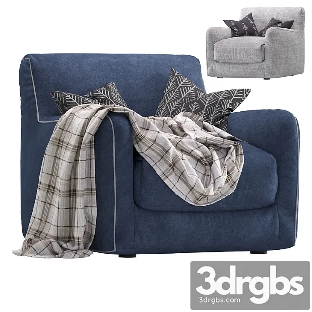 Armchairs bold by paola navone 3D Model Download Armchairs bold by paola navone 3D Model Download