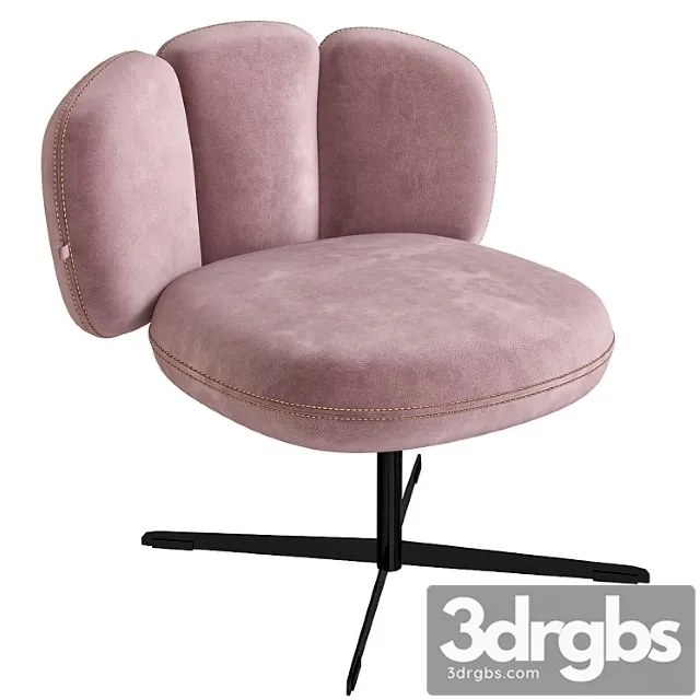 Armchairs – bras easy chair 2 3D Model Download