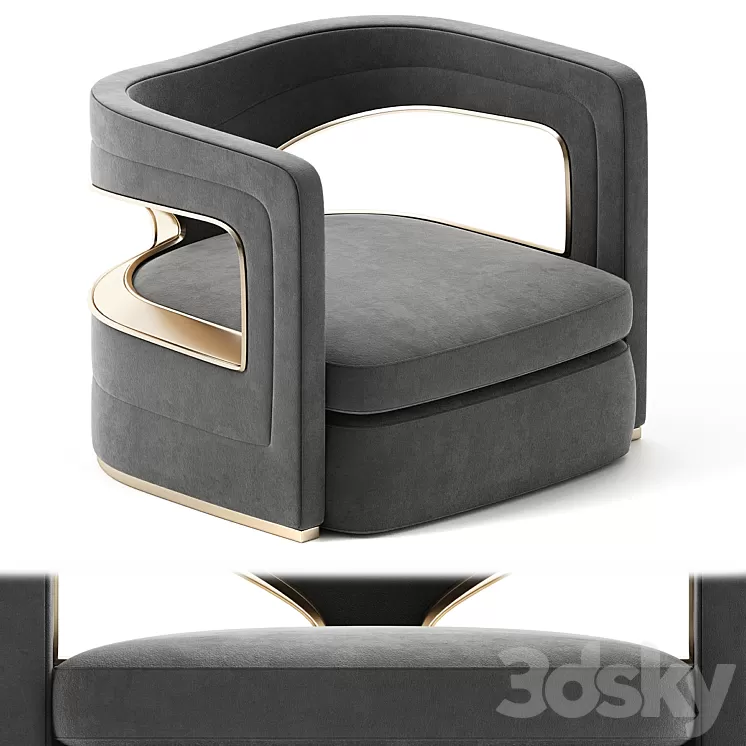 ARMCHAIRS – Elledue Arredamenti 3D Model