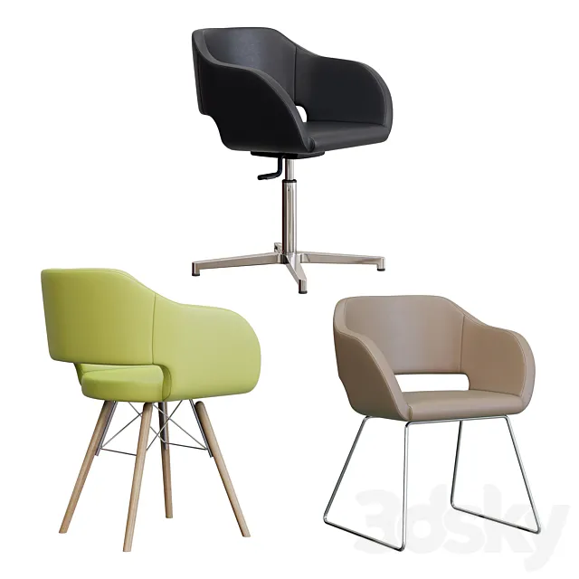 Armchairs LAS REGIA 3DModel