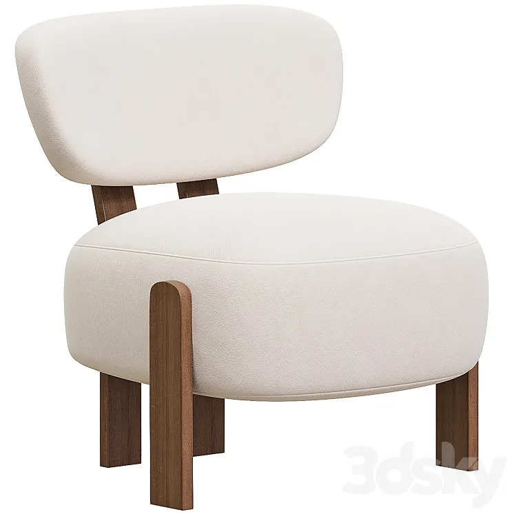 ARMCHAIRS PERRY 3D Model Free Download
