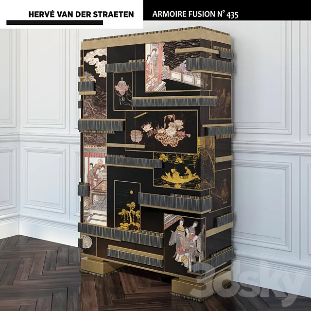 ARMOIRE FUSION N ° 435 herve van der straeten 3DModel