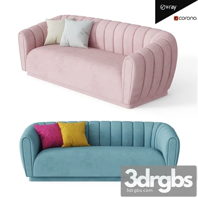 Arno sofa 2 3D Model Download Arno sofa 2 3D Model Download