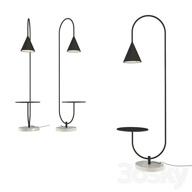 Arnold floor lamp 3DModel Arnold floor lamp 3DModel