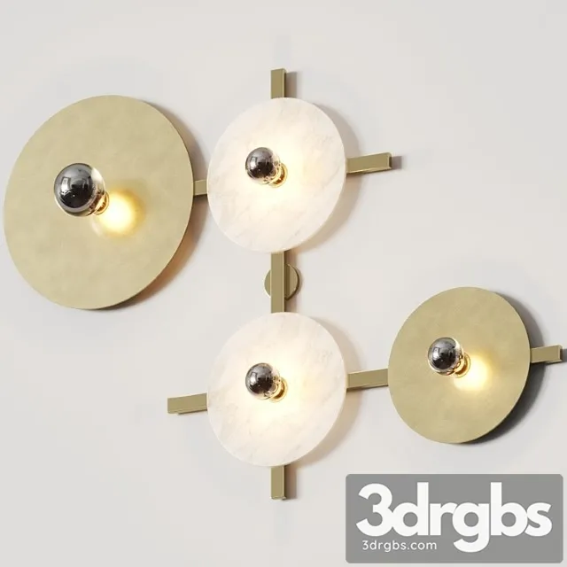 Aromas del campo abby wall lamps 3D Model Download