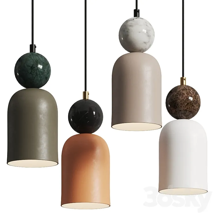 Aromas del Campo Bell Pendant Lamp 3D Model