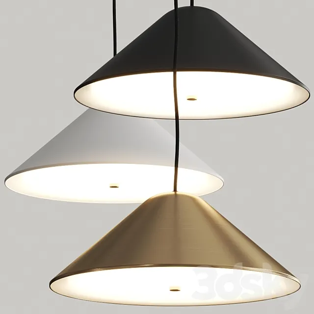 Aromas del Campo Damo Pendant Lamps 3D Model Aromas del Campo Damo Pendant Lamps 3D Model