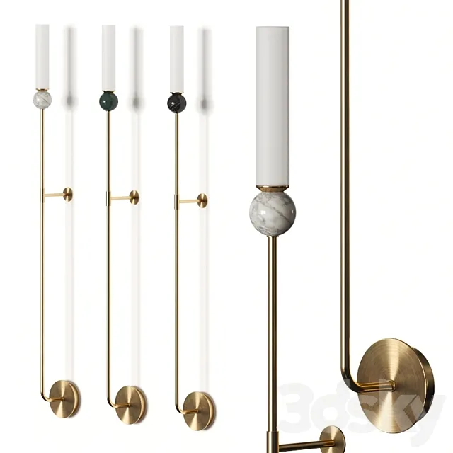 Aromas del Campo Delie L Wall Lamp 3DModel Aromas del Campo Delie L Wall Lamp 3DModel