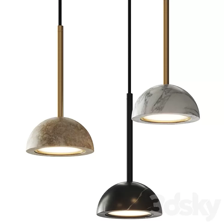 Aromas del Campo Dussa Pendant Lamp 3D Model Aromas del Campo Dussa Pendant Lamp 3D Model
