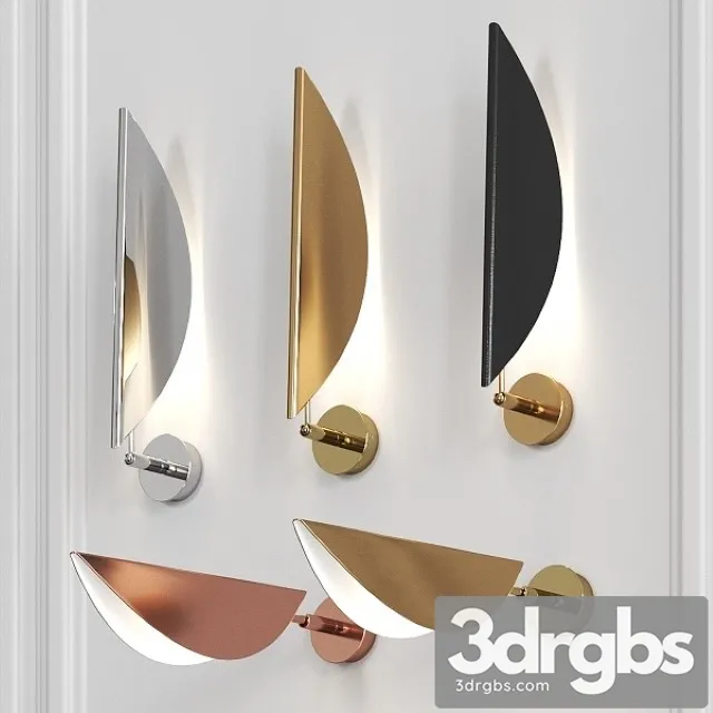 Aromas Del Campo Ficus Wall Lamp Sconce 3D Model Download