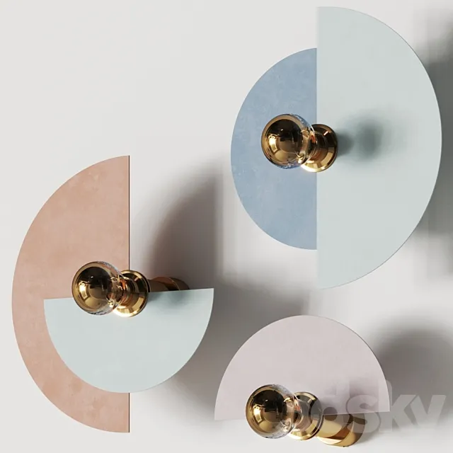 Aromas del Campo Haban Wall Lamps 3D Model Aromas del Campo Haban Wall Lamps 3D Model