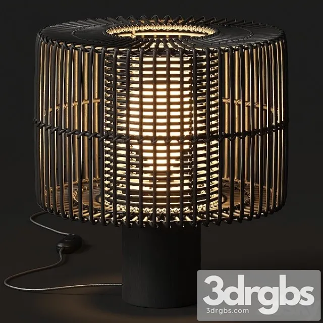 Aromas Del Campo Hedula Table Lamp 3D Model Download