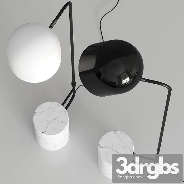 Aromas Del Campo Luca Floor Lamps 3D Model Download
