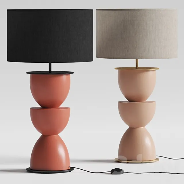 Aromas del Campo Metric Table Lamps 3DModel