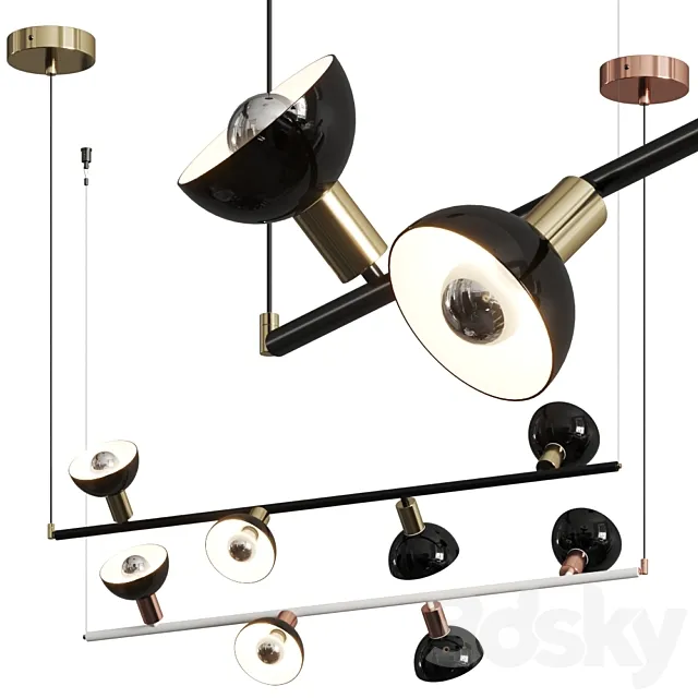 Aromas del Campo Ohlala Pendant Lamp 3DModel Aromas del Campo Ohlala Pendant Lamp 3DModel
