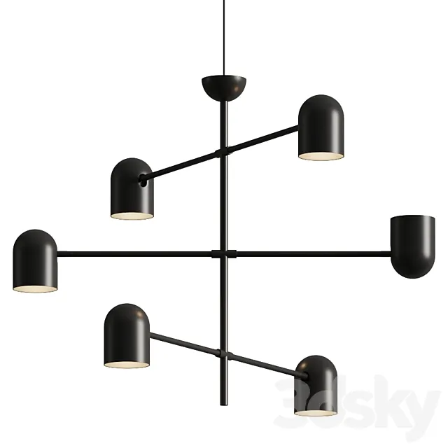 Aromas del Campo Pipe Pendant Lamp 3D Model