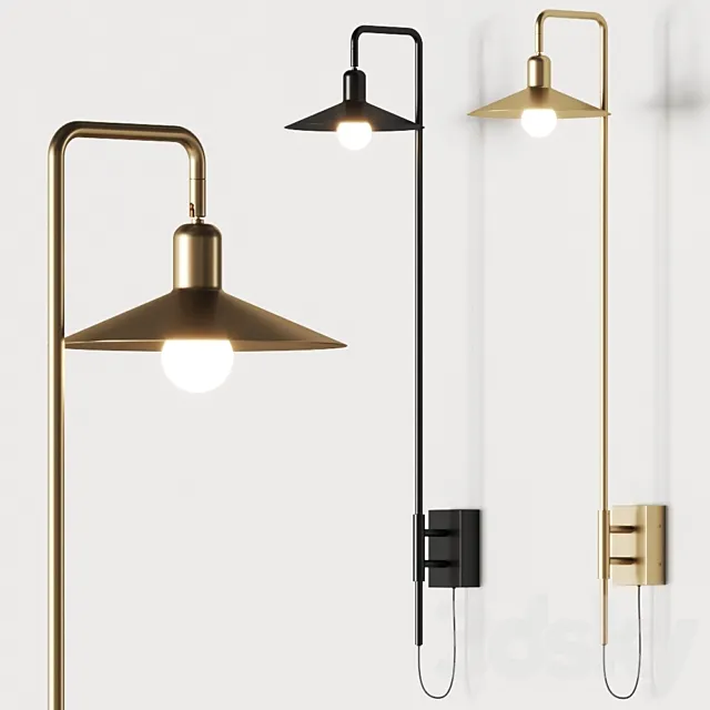 Aromas del Campo Rain Wall Lamp 3D Model Aromas del Campo Rain Wall Lamp 3D Model