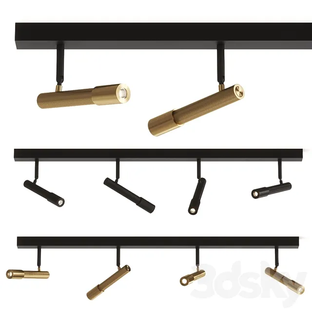 Aromas del Campo Ycro Spotlight System 3D Model