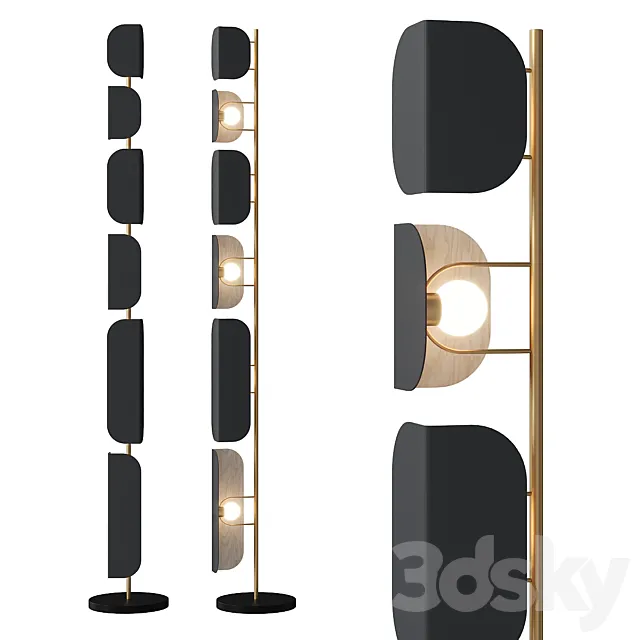 ARPEGGIO floor lamp 3D Model
