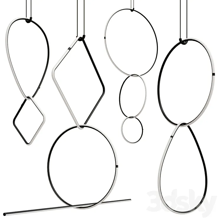 ARRANGEMENTS By Flos 3D Model Free Download