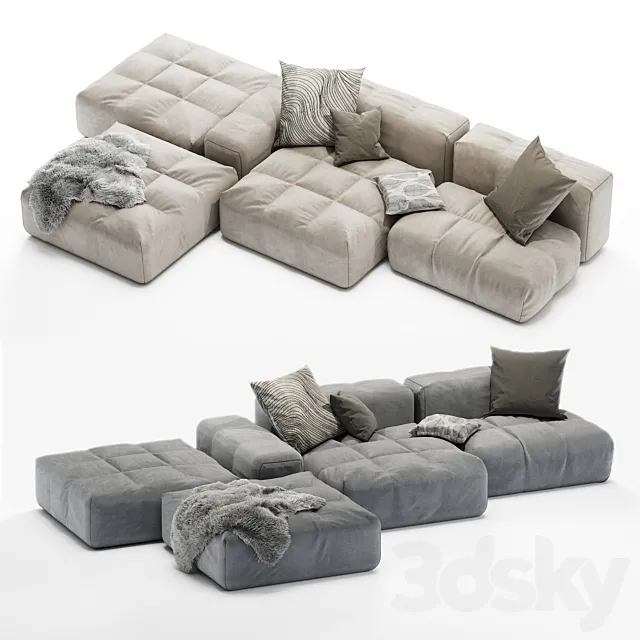 Arravanti Sofa tufty 3D Model