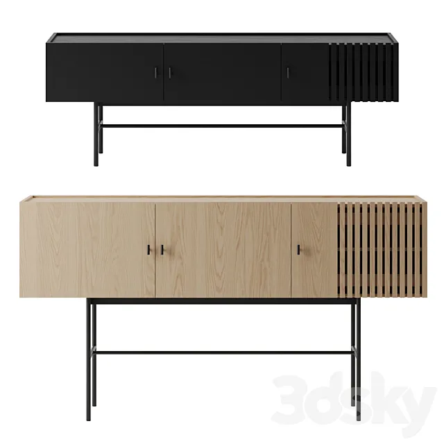 Array sideboard by Woud 3DModel Array sideboard by Woud 3DModel
